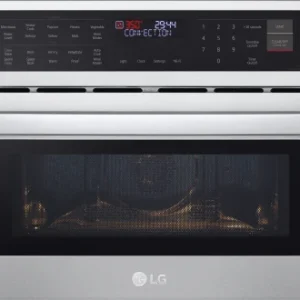 LG 30 Inch Single Speed Electric Smart Wall Oven & Microwave with 1.7 cu. ft.