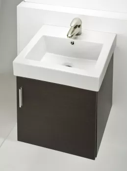 Empire Industries Daytona Collection 18 Inch Contemporary Wall-Mount Vanity with 1 Cabinet Door