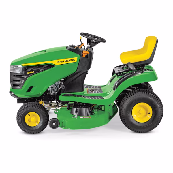 John Deere S100 42-in 17.5 -HP Single cylinder Gas Riding lawn mower - Image 3