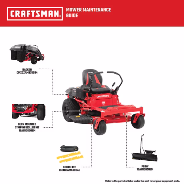CRAFTSMAN Z5200 42-in 20 -HP V-twin Gas Zero-turn Riding Lawn Mower - Image 2