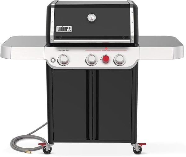 Genesis E-325 3-Burner Natural Gas Grill in Black