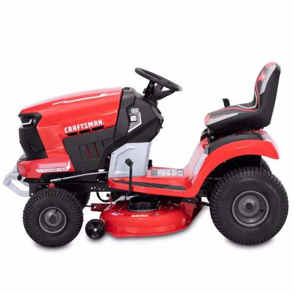 CRAFTSMAN Turn Tight 42-Inches 56-volt Lithium ion Electric Riding lawn mower with ( 60 Ah Batteries ( Charger Included ) - Image 3