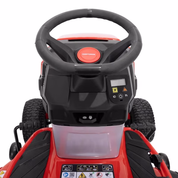 CRAFTSMAN Turn Tight 42-Inches 56-volt Lithium ion Electric Riding lawn mower with ( 60 Ah Batteries ( Charger Included ) - Image 4