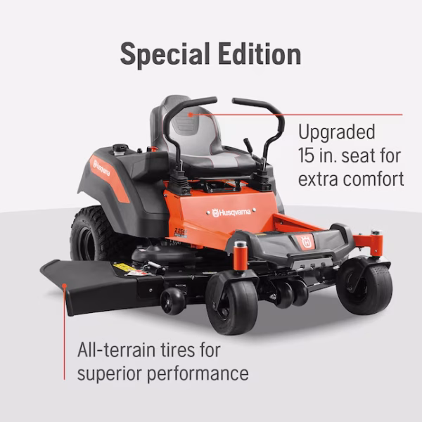 Husqvarna Z254F Special Edition 54-in 23 -HP V-twin Zero-turn Riding Lawn Mower - Image 6