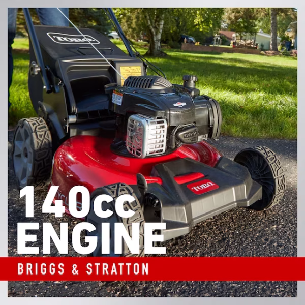 Toro Recycler 21-in Gas Self-propelled lawn mower with 140-cc Briggs and Stratton Engine - Image 4