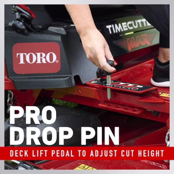 Toro TimeCutter Max 60-in 23 -HP V-twin Gas Zero-turn Riding Lawn Mower - Image 4