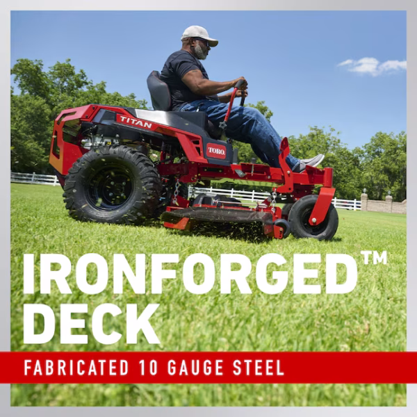 Toro Titan 54-in 26 -HP V-twin Gas Zero-turn Riding Lawn Mower - Image 4