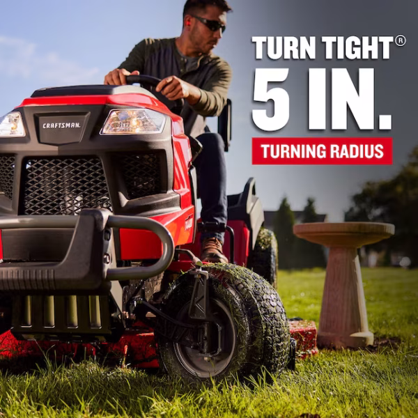 CRAFTSMAN T4400 54-in 24 -HP V-twin Gas Riding lawn mower - Image 2