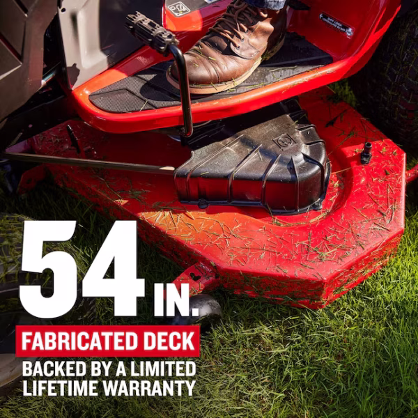 CRAFTSMAN T4400 54-in 24 -HP V-twin Gas Riding lawn mower - Image 4