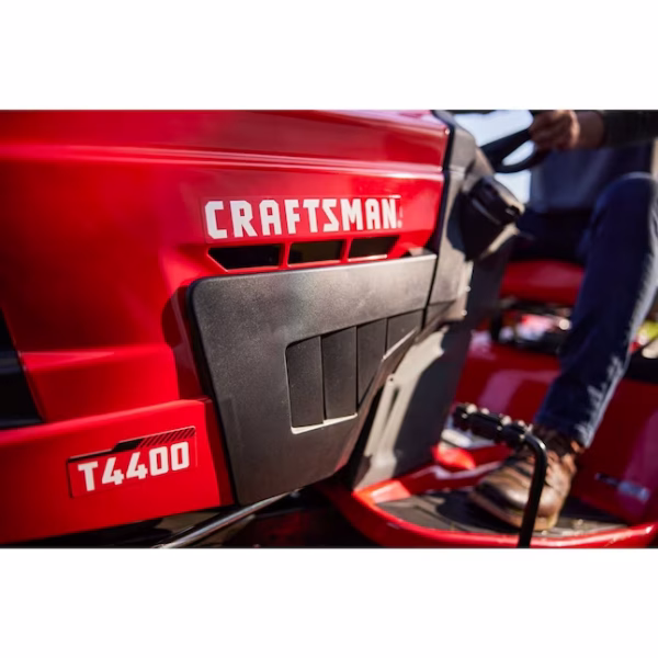 CRAFTSMAN T4400 54-in 24 -HP V-twin Gas Riding lawn mower - Image 5