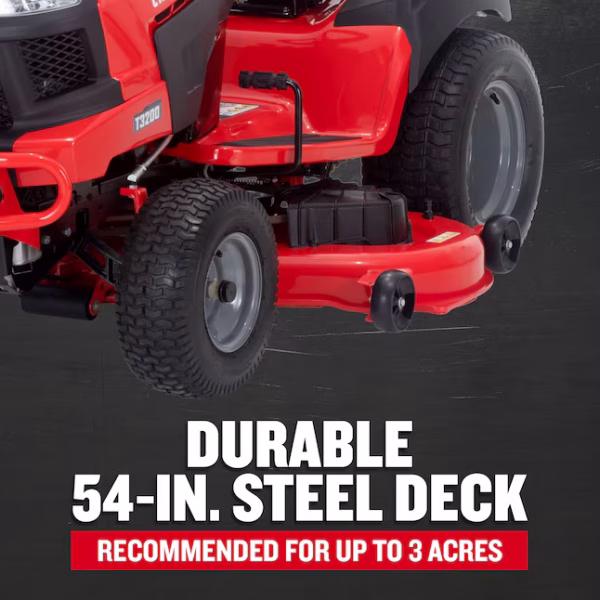 CRAFTSMAN T3200 Turn Tight 54-Inches 24 -HP V-twin Gas Riding lawn mower - Image 3