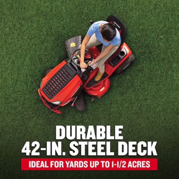 CRAFTSMAN T2200K Turn Tight 42-Inches 20 -HP V-twin Gas Riding lawn mower - Image 5