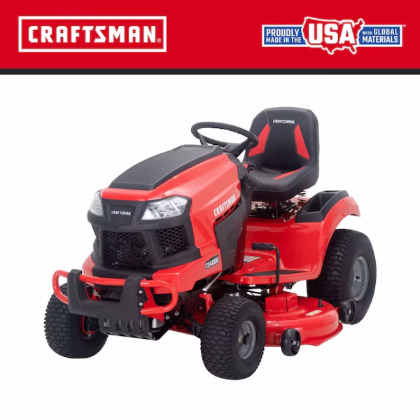 CRAFTSMAN T2400K Turn Tight 46-Inches 22 -HP V-twin Gas Riding lawn mower - Image 2