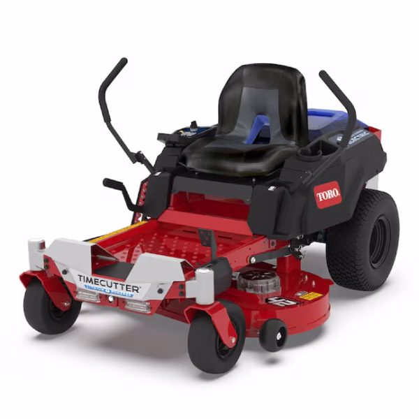Toro eTimeCutter 42-in 60-volt Lithium ion Electric Zero-turn riding lawn mower with ( 4 ) 10 Ah Batteries ( Charger Included )