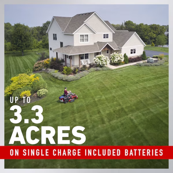 Toro eTimeCutter MyRIDE 54-in 60-volt Lithium ion Electric Zero-turn riding lawn mower with ( 6 ) 10 Ah Batteries ( Charger Included ) - Image 5