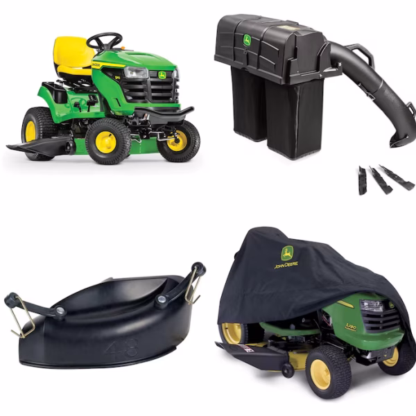 John Deere John Deere S140 48-in 22-HP V-twin Gas Riding Lawn Mower Collection