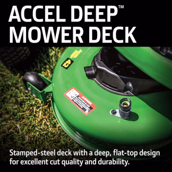 John Deere Z330M ZTrak 54-in 23 -HP V-twin Gas Zero-turn Riding Lawn Mower - Image 5