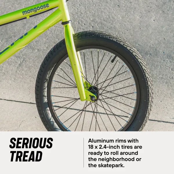 Mongoose Kids' Scan 18" BMX Bike - Image 6