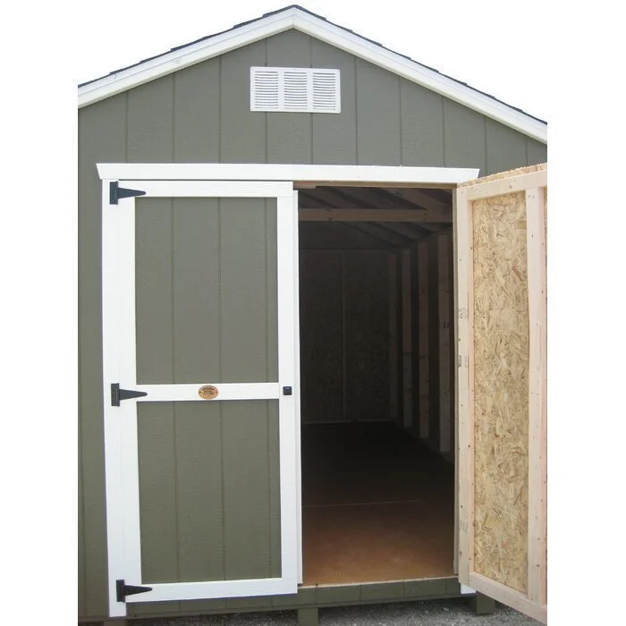 Value 12 ft. W x 16 ft. D Solid and Manufactured Wood Storage Shed - Image 2