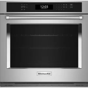 KitchenAid 27 Inch Single Electric Wall Oven with 4.3 Cu. Ft. Capacity