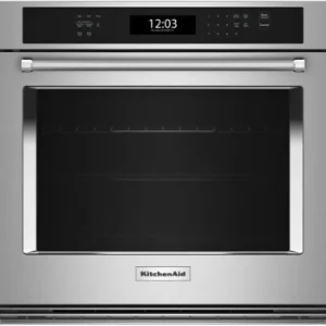 KitchenAid 30 Inch Single Electric Wall Oven with 5 Cu. Ft. Capacity